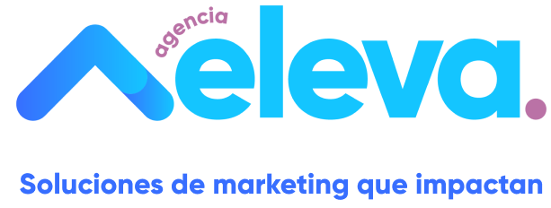 Logo más slogan Agencia Eleva